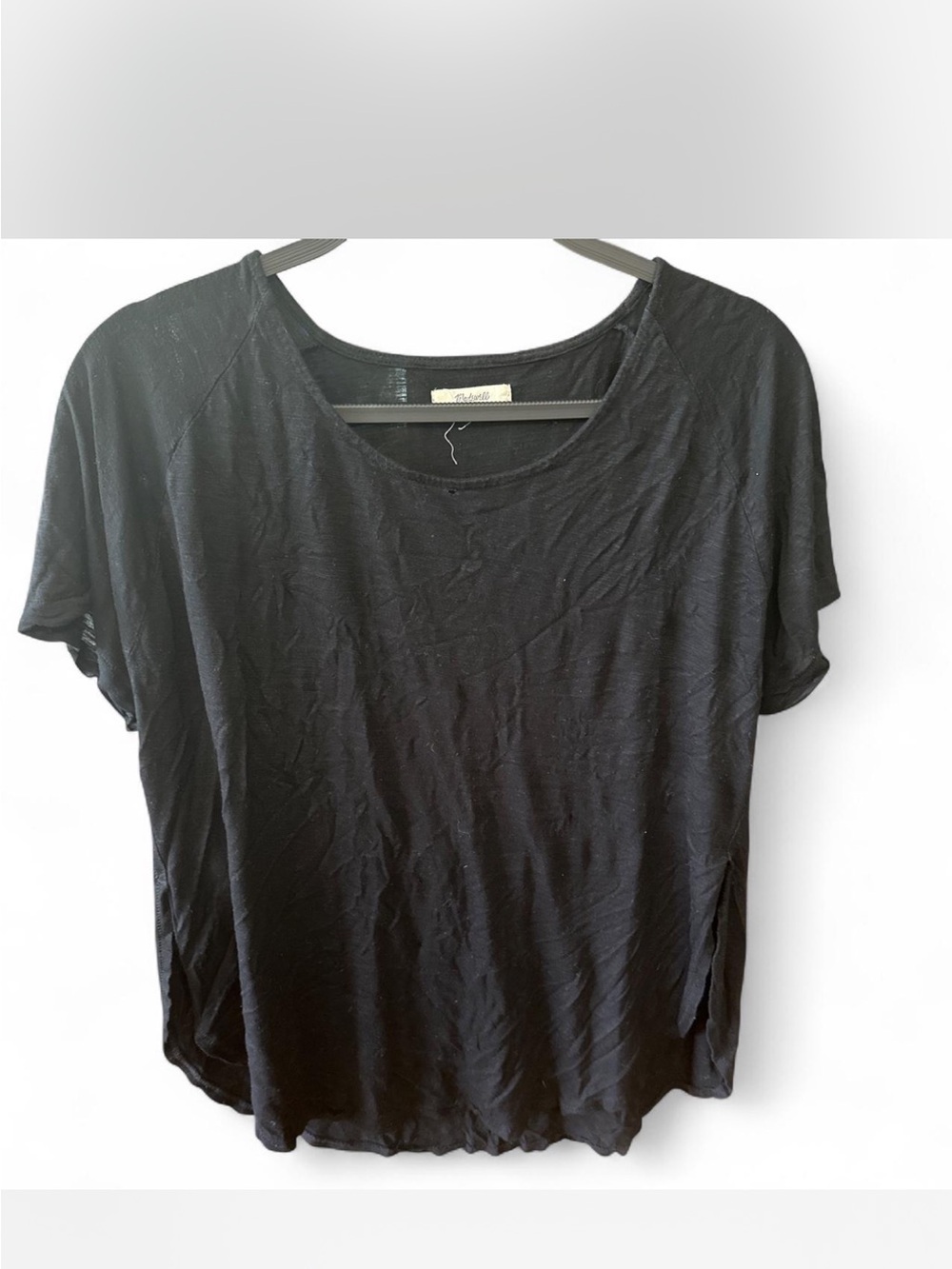 Madewell Everyday Relaxed Black Tee
